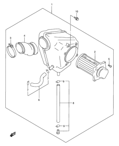 GZ250 Воздухоочиститель