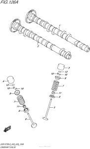GSX-S750 Распред вал / клапана