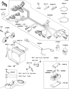 VN1500 Электрика