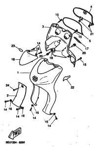 YH50 Щиток облицовочный