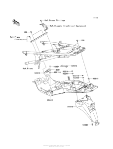 ZG1400 Заднее крыло