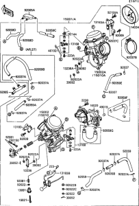 VN1500 Carburetor(1 / 2)