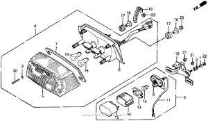 CB1000F Фонарь