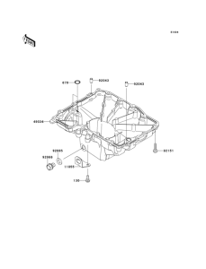 ZR1000 Маслянный поддон