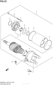 AN400Z (ABS) Стартер