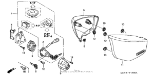 VTX1800R2 Боковые обтекатели