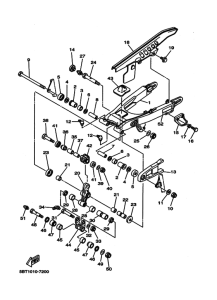 ST225 Задний рычаг и подвеска