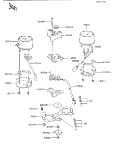 KZ250 Спидометр