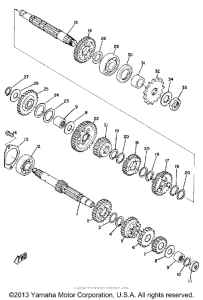 YAS1C Трансмиссия