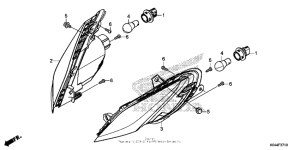 NSS300 (ABS) Сигналы поворота передние