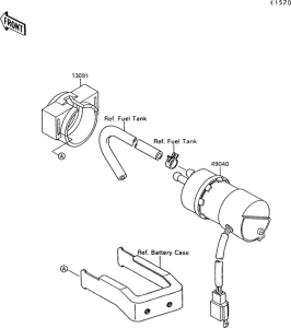 VN1500 Топливный насос