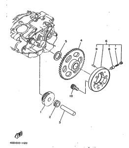 TW125 Стартер