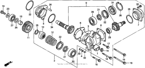 VT1100C2 Дифференциал