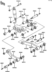 ZG1000 Задняя подвеска