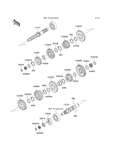 VN1500 Transmission(vn1500-n1 / n2)
