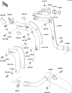 EL250 Глушитель