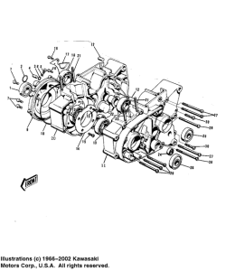  Картер двигателя
