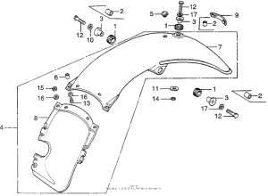 TL125 Задний бампер