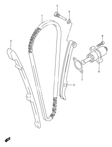 DR650 Держатель направляющей