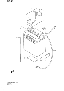 GS500 Аккумулятор