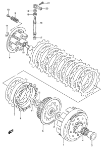 RMX250 Бендикс