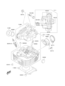  Головка цилиндров