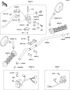ZR550 Handlebar(1 / 2)
