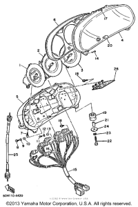 FJ1100L Приборы