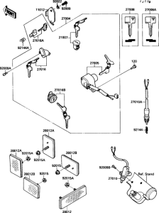 VN1500 Замок зажикания