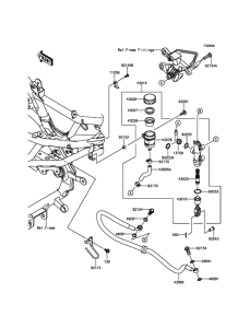 BX250 Задний торм цилиндр