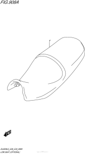 DL650 (ABS) Low Seat (Optional)