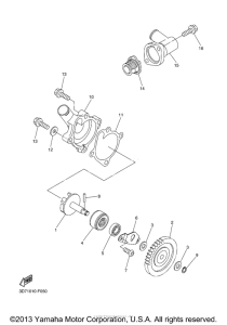 WR25RZL Водяной насос
