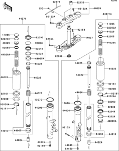  Передняя вилка