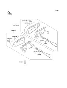 AN110 Поворотники