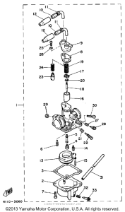 PW50N Карбюратор