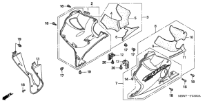  Нижний обтекатель