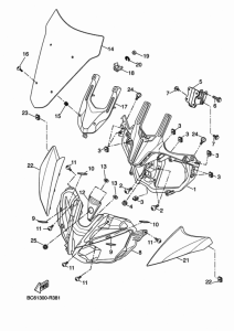 MTT690P-AB Обтекатель 1