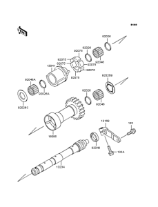 ZR1100 Валансирный вал