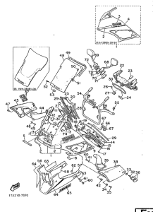 FJ1200 Обтекатель 1