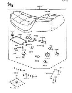 KZ1100 Пружина