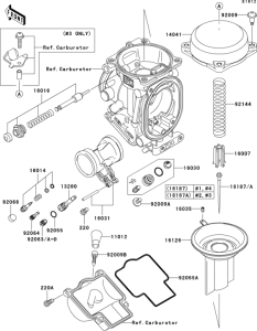 ZX1200 Карбюратор в разборе