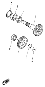 YQ50 Трансмиссия