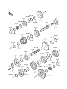 EX250 Трансмиссия