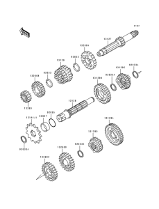 KX100 Трансмиссия