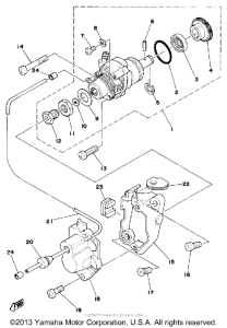 LB50PF Масляный насос