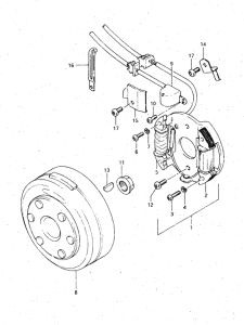 DR500 Зажигание