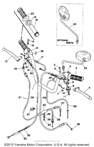 LB80IIHC Руль -тросы