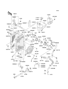 VN750 Radiator(1 / 2)