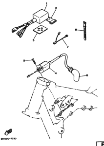YZ250 YZ250U Equipo electrico