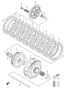 RM250 Бендикс
